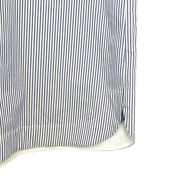 Lafayette 148 New York Blue Striped Sleeveless Convertible Shift Dress NWT Sz M - Picture 5 of 12